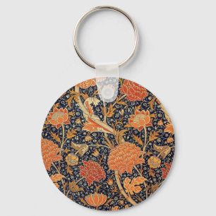 Llavero Patrón floral vintage de William Morris Cray