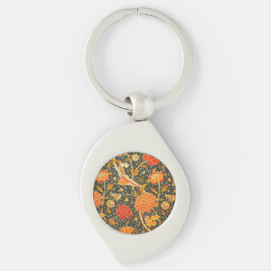 Llavero Patrón floral vintage de William Morris Cray