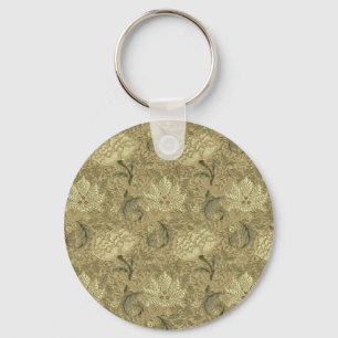 Llavero Patrón floral William Morris Windrush: Vintage