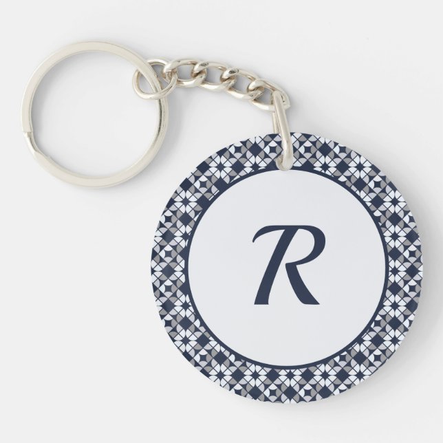 Llavero Patrón geométrico Kaleidoscope (Frente)