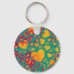 Llavero patrón HEART arte 9