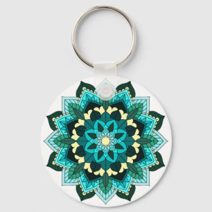 Llavero Patrón Mandala 02 en agua