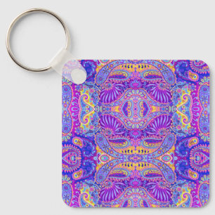 Llavero Patrón paisley de color suave Mug