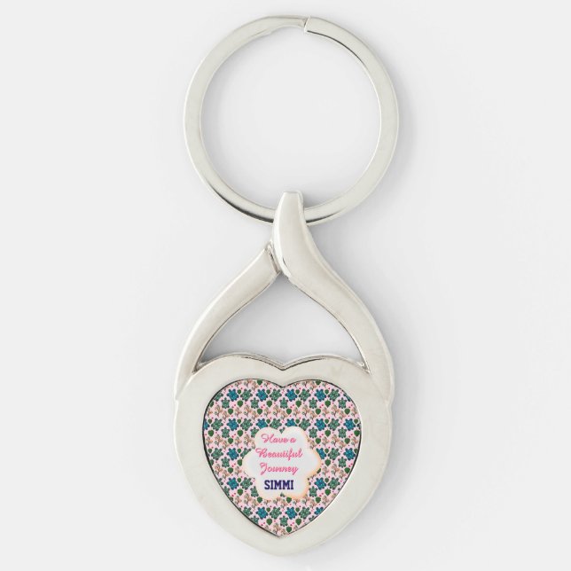 Llavero Patrón personalizado de tortuga (Anverso)