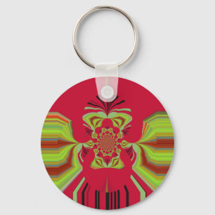 Llavero Patrón rojo Hakuna Matata