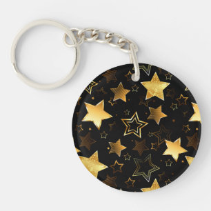 Llavero Patrón sin foco con las estrellas doradas