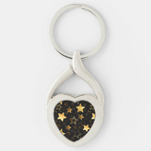 Llavero Patrón sin foco con las estrellas doradas