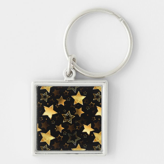 Llavero Patrón sin foco con las estrellas doradas (Frente)