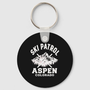 Llavero Patrulla de esquí aspen colorado esquí y snowboard