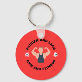Llavero Pauce K y Lage Gym & Fitness Keychain