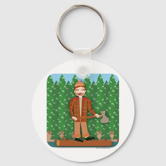 Llavero Paul Bunyan (Anverso)