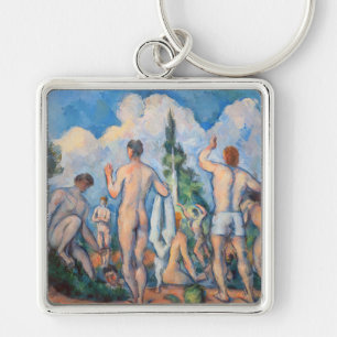 Llavero Paul Cezanne - Bañistas