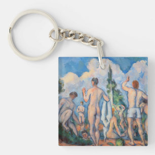 Llavero Paul Cezanne - Bañistas