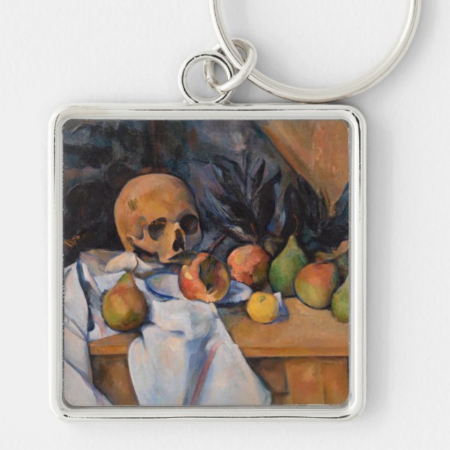 Llavero Paul Cezanne - Bodegón con calavera (Frente)
