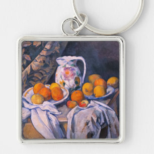 Llavero Paul Cezanne - Bodegón con una cortina