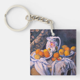 Llavero Paul Cezanne - Bodegón con una cortina
