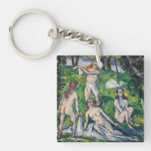 Llavero Paul Cezanne - Cuatro Bañistas