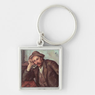 Llavero Paul Cezanne el   el fumador, 1891-92