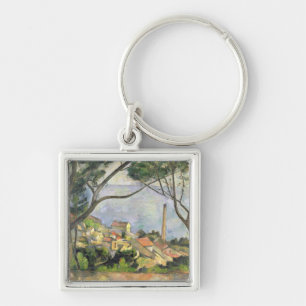 Llavero Paul Cezanne el   el mar en el l'Estaque, 1878