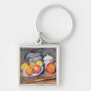 Llavero Paul Cezanne el Paja-cubrió el florero