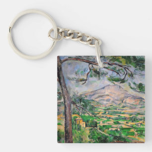 Llavero Paul Cezanne - Mont Sainte-Victoire y gran pino