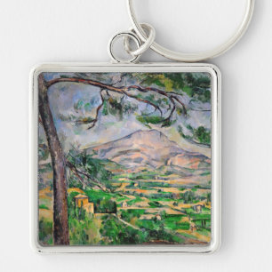 Llavero Paul Cezanne - Mont Sainte-Victoire y gran pino