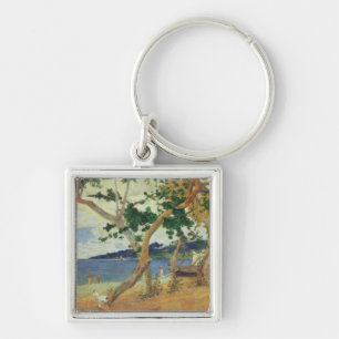 Llavero Paul Gauguin el   por la costa, Martinica, 1887 (