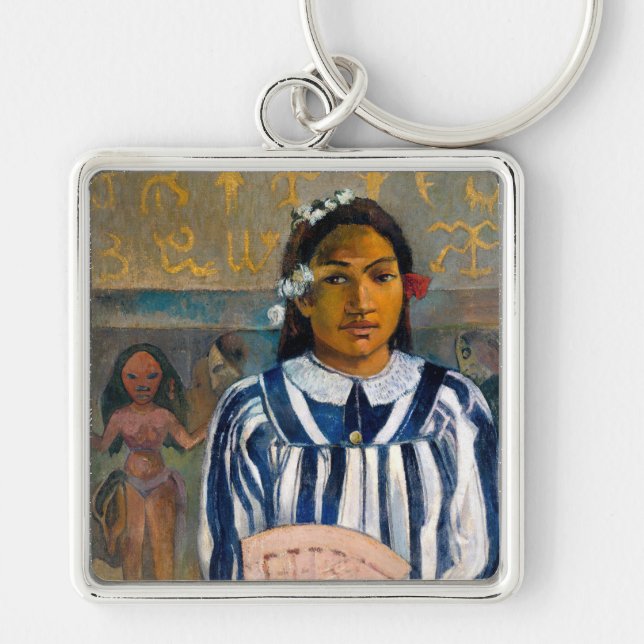 Llavero Paul Gauguin - Los antepasados de Tehamana (Frente)