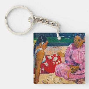 Llavero Paul Gauguin - Mujeres tahitianas en la playa