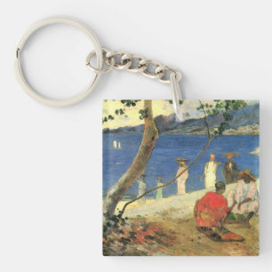 Llavero Paul Gauguin Porteadores de frutas en la cala de T