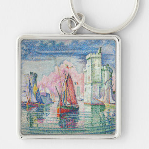 Llavero Paul Signac - Entrada del puerto de La Rochelle