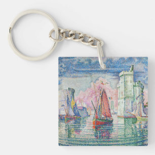 Llavero Paul Signac - Entrada del puerto de La Rochelle