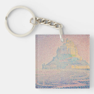 Llavero Paul Signac - Mont Saint Michel, Niebla y Sol