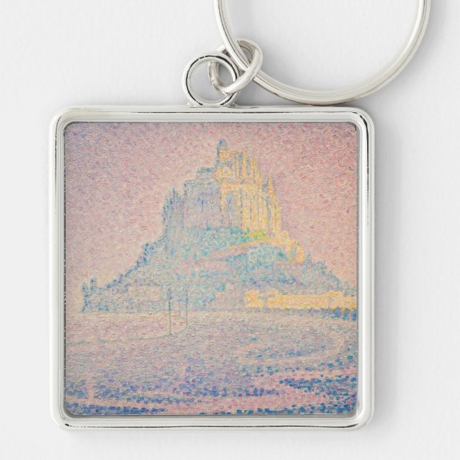 Llavero Paul Signac - Monte Saint Michel Niebla y Sol (Frente)