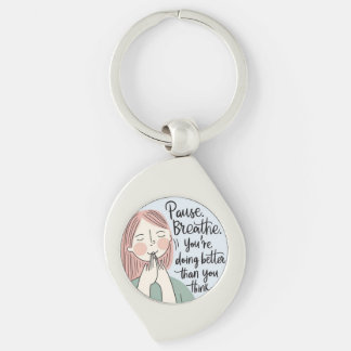 Llavero Pause.Breath Keychain