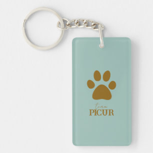 Llavero Paw personalizada