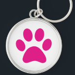 Llavero Paw Print Keychain<br><div class="desc">Paw,  impresión,  perro,  gato,  mascota,  cachorro,  gatito,  compasión,  amor,  recuerdo</div>