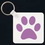 Llavero Paw Print Keychain<br><div class="desc">¡Diseño de papel divertido para amantes de los animales!</div>