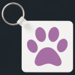 Llavero Paw Print Keychain<br><div class="desc">¡Diseño de papel divertido para amantes de los animales!</div>