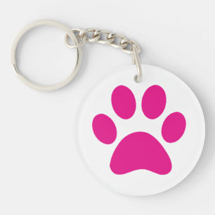Llavero Paw Print Keychain