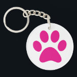 Llavero Paw Print Keychain<br><div class="desc">Paw,  impresión,  perro,  gato,  mascota,  cachorro,  gatito,  compasión,  amor,  recuerdo</div>
