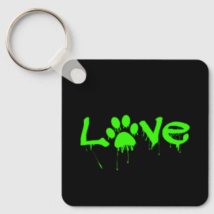 Llavero Paw Print Keychain