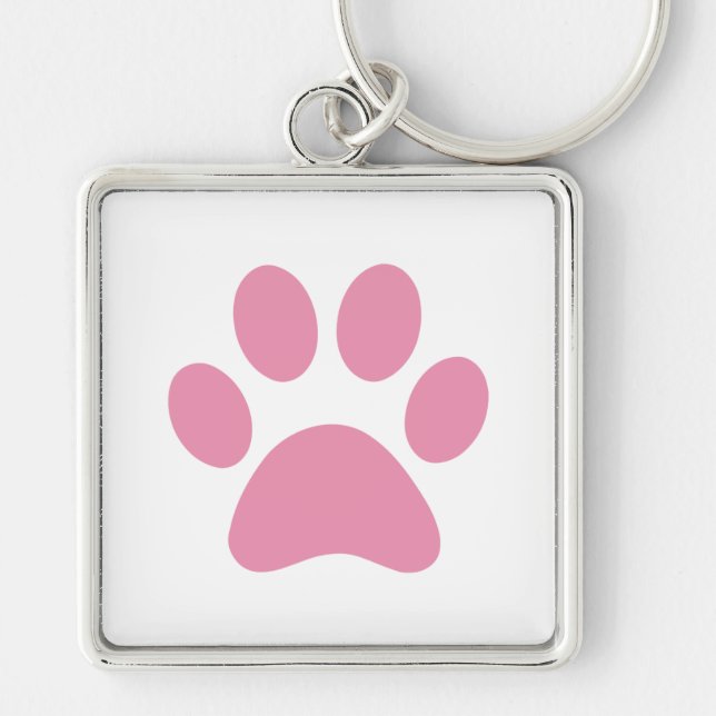 Llavero Paw Print Keychain (Frente)