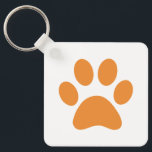 Llavero Paw Print Keychain<br><div class="desc">¡Diseño de papel divertido para amantes de los animales!</div>