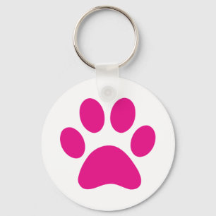 Llavero Paw Print Keychain