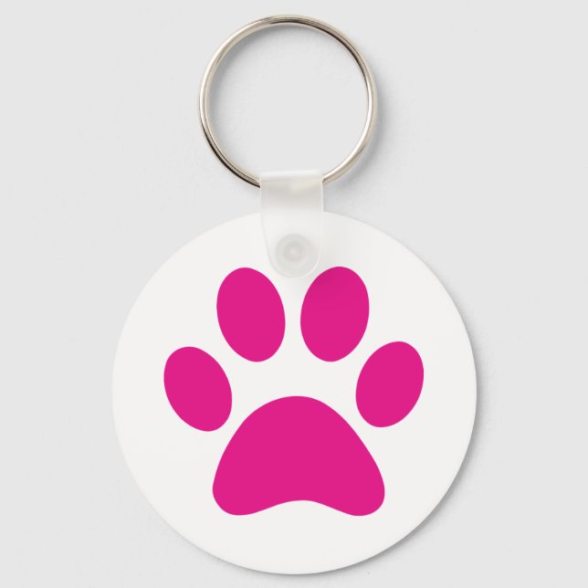 Llavero Paw Print Keychain (Anverso)