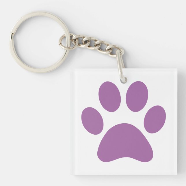 Llavero Paw Print Keychain (Frente)