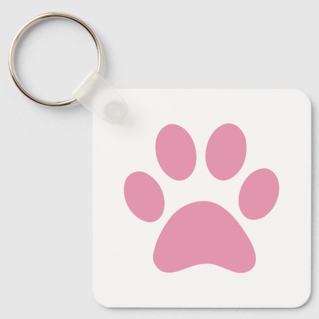 Llavero Paw Print Keychain (Anverso)
