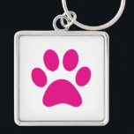 Llavero Paw Print Keychain<br><div class="desc">Paw,  impresión,  perro,  gato,  mascota,  cachorro,  gatito,  compasión,  amor,  recuerdo</div>