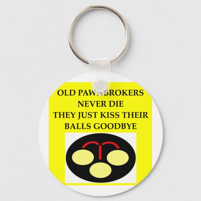 Llavero PAWNbroker joke (Anverso)